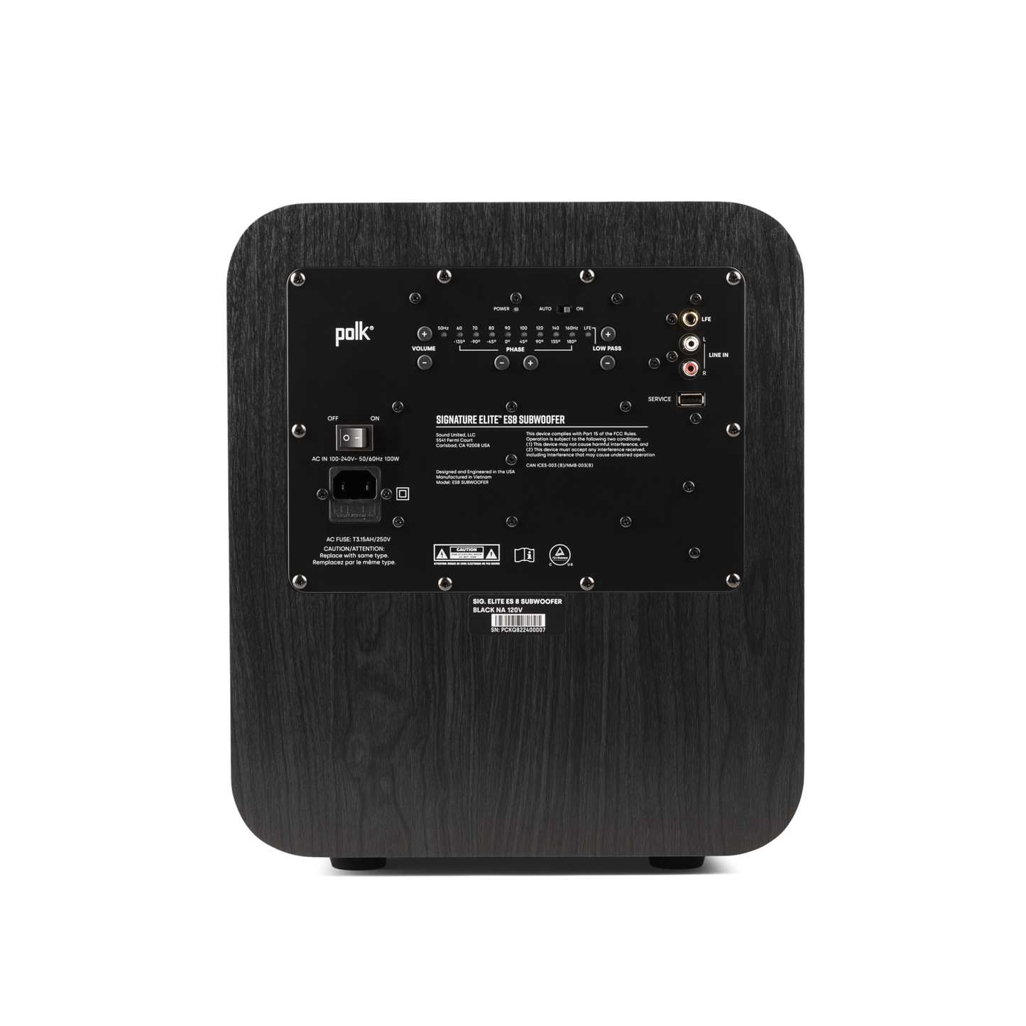 Polk Audio Signature Elite S8 Subwoofer-🟢 PremiumHIFI audio store