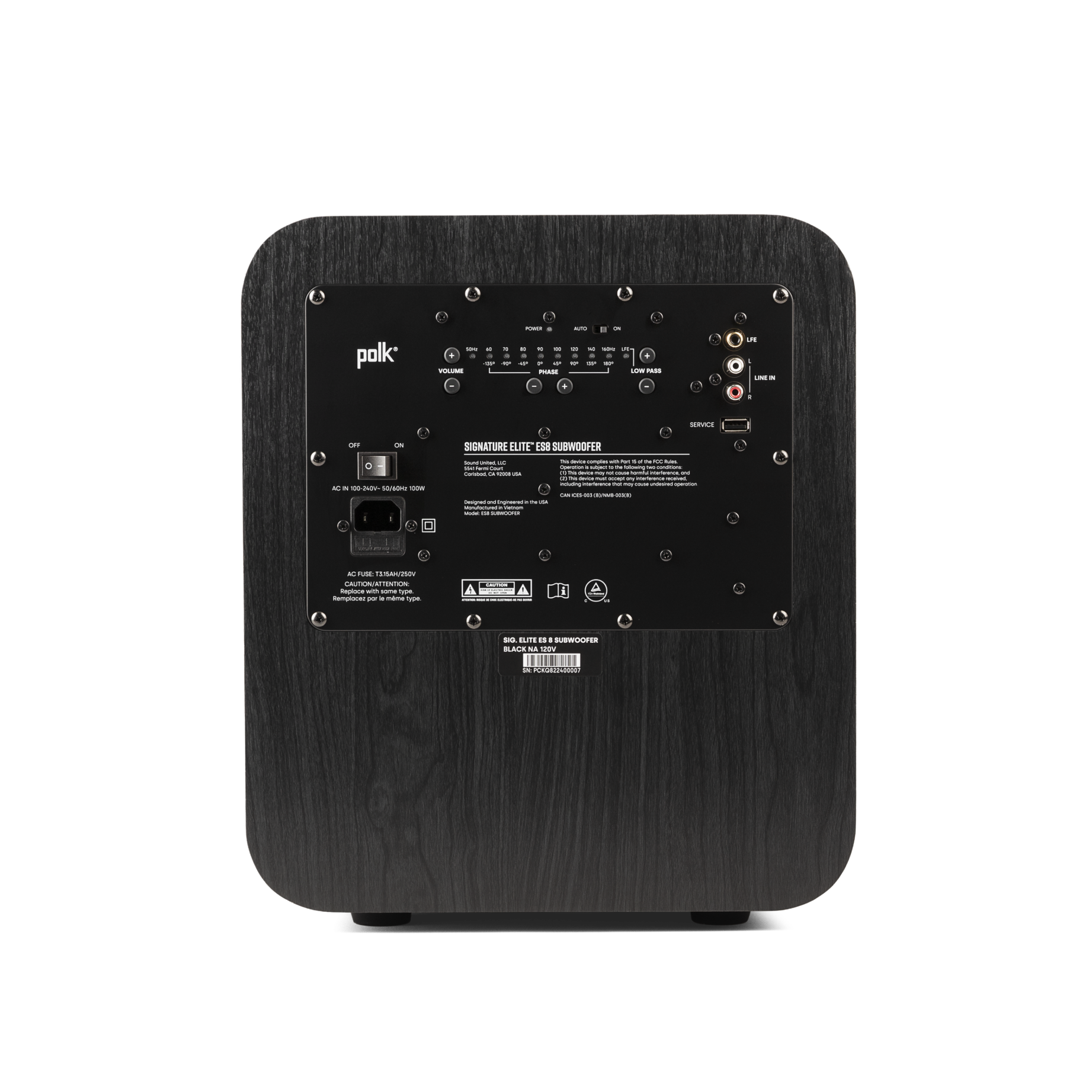 Polk Audio Signature Elite S8 Subwoofer-🟢 PremiumHIFI audio store