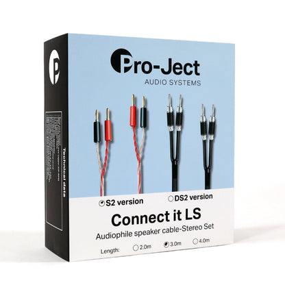 Pro-Ject Connect it LS E Speaker Cable Stereo Set-🟢 PremiumHIFI audio store