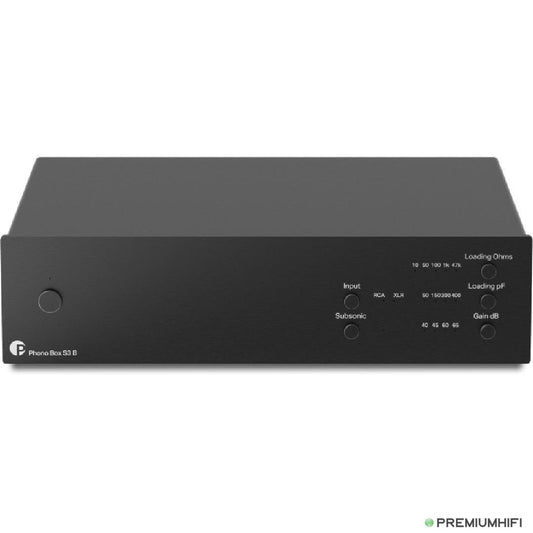♥️ Pro-Ject PHONO BOX S3 B 🎶 phono stage-🟢 PremiumHIFI audio store. We craft High Fidelity sound wherever you are