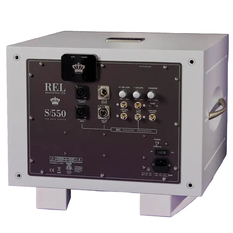 REL S/550 — Hi-Fi Subwoofer-🟢 PremiumHIFI audio store. We craft High Fidelity sound wherever you are