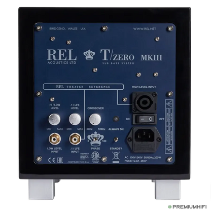 REL Tzero MKIII Subwoofer-🟢 PremiumHIFI audio store