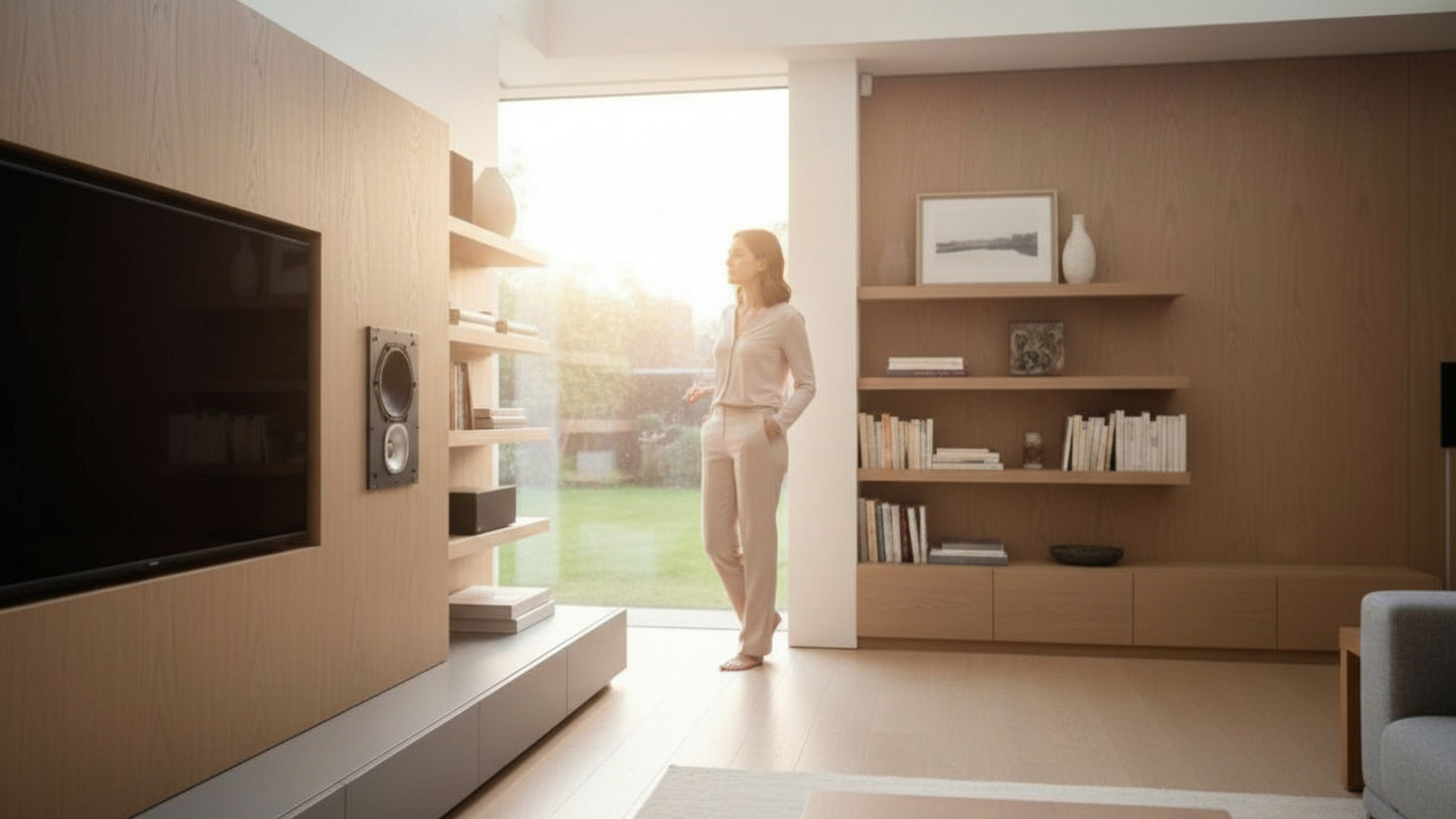 Reflektora audio skatuves pāra fāzes lineārais skaņas panelis