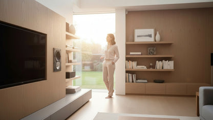 Reflektora audio skatuves pāra fāzes lineārais skaņas panelis