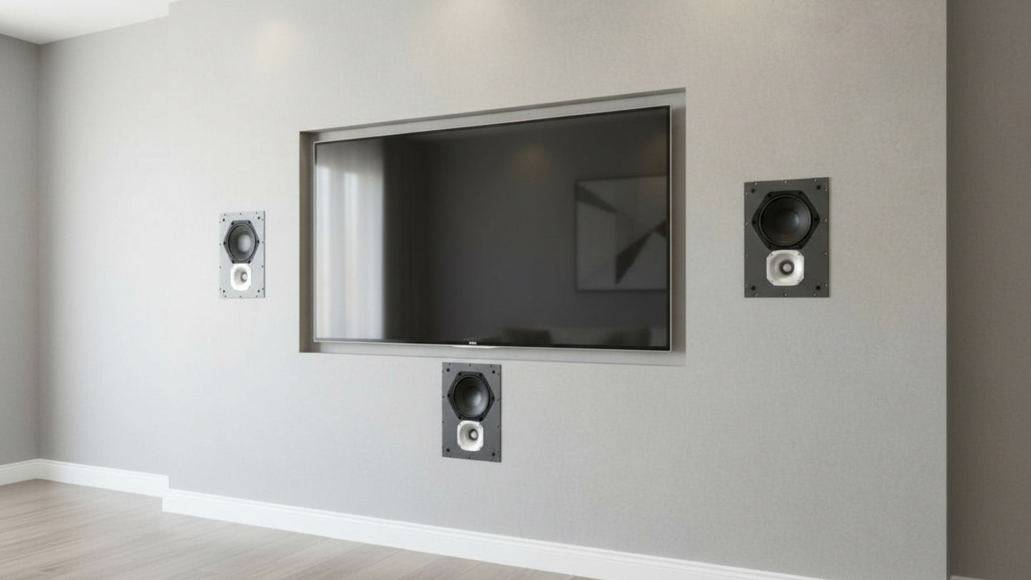 Reflektora audio skatuves pāra fāzes lineārais skaņas panelis