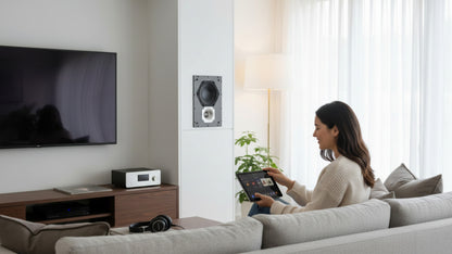 Reflektora audio skatuves pāra fāzes lineārais skaņas panelis