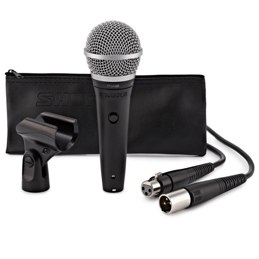 Shure Dynamic microphone PGA48-XLR-E rent-🟢 PremiumHIFI audio store. We craft High Fidelity sound wherever you are