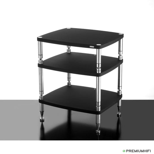 SolidSteel HF-3 fB Hyperspike High-End Audio Rack Black-🟢 PremiumHIFI audio store
