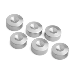 SolidSteel SS Series Mini Pads Set of 6 Floor Discs Inox-🟢 PremiumHIFI audio store