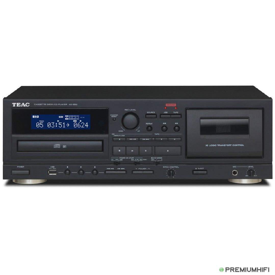 🕺 TEAC AD-850-SE CD-player/Cassette/USB 🎵-🟢 PremiumHIFI audio store. We craft High Fidelity sound wherever you are