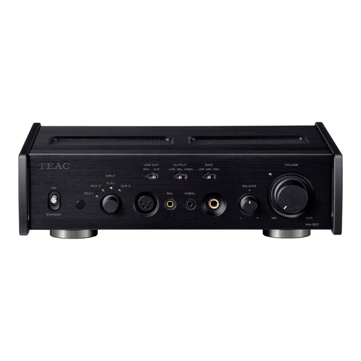 TEAC HA-507 Silver Pure Analog Headphone Amplifier / Preamplifier-🟢 PremiumHIFI audio store