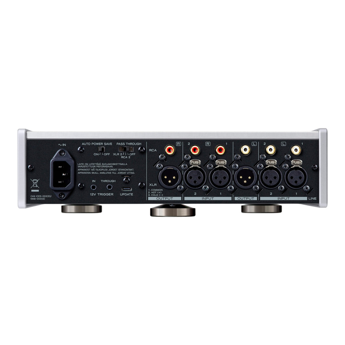 TEAC HA-507 Silver Pure Analog Headphone Amplifier / Preamplifier-🟢 PremiumHIFI audio store