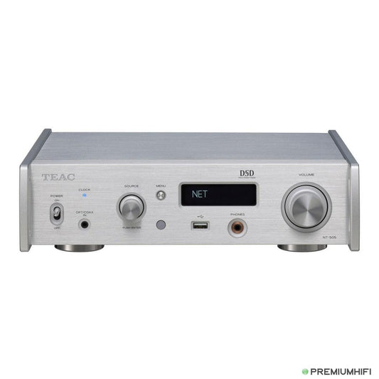 🎶 TEAC NT-505-X USB Network DAC Pre-amp Silver 🎺 Streaming & Home Media Player / DAC-🟢 PremiumHIFI audio store. We craft High Fidelity sound wherever you are