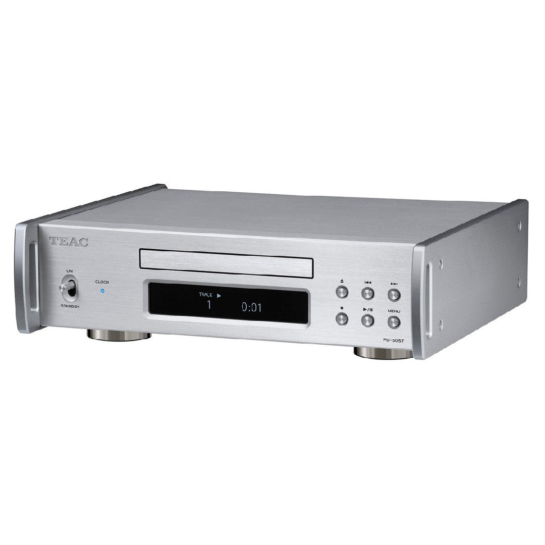 TEAC PD-505T CD Transport Silver-🟢 PremiumHIFI audio store. We craft High Fidelity sound wherever you are