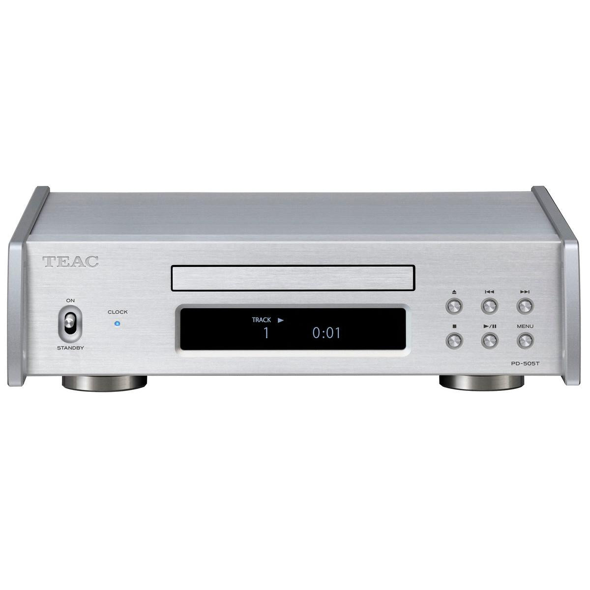 TEAC-TEAC PD-505T CD Transport Silver-PremiumHIFI