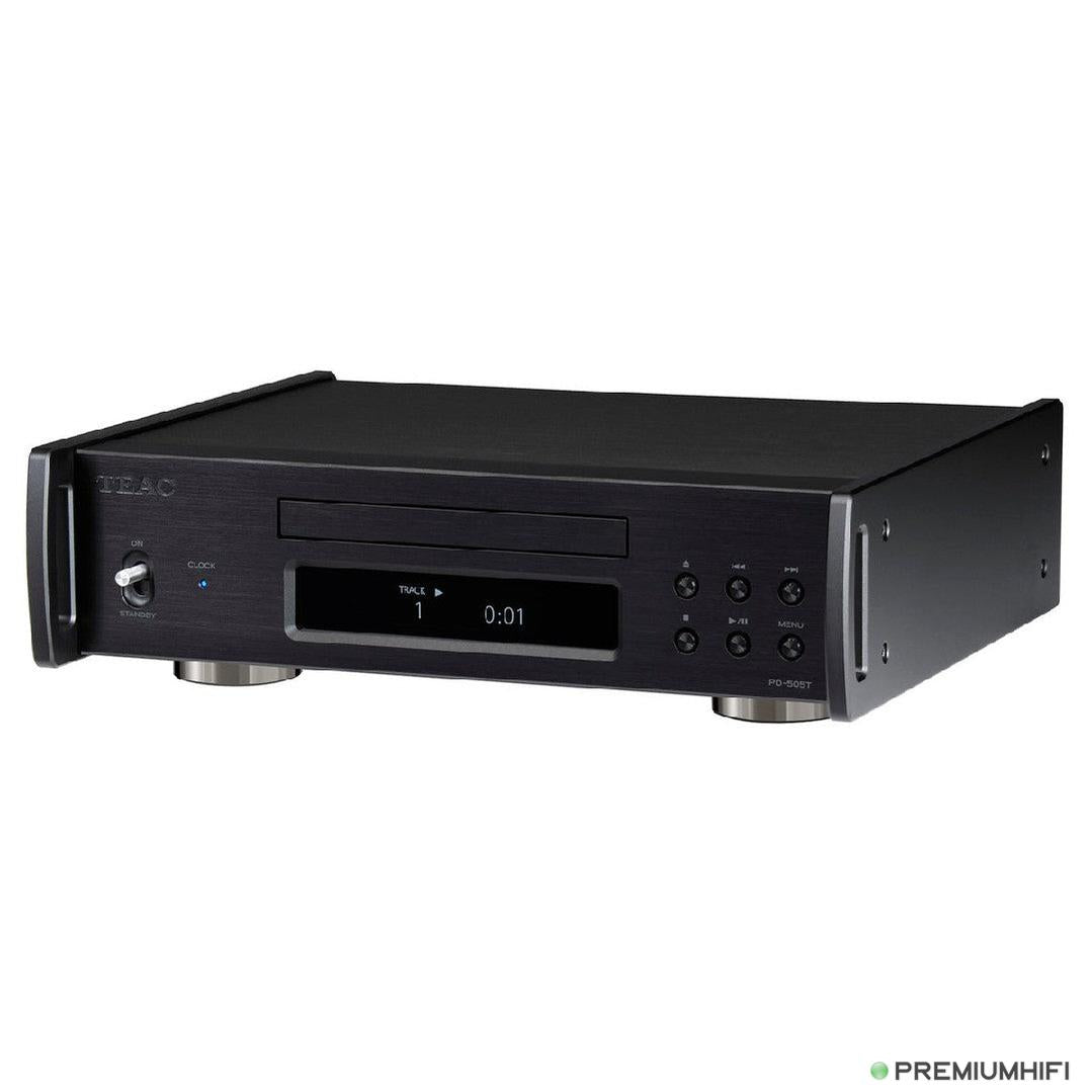 TEAC PD-505T CD Transport Silver-🟢 PremiumHIFI audio store. We craft High Fidelity sound wherever you are