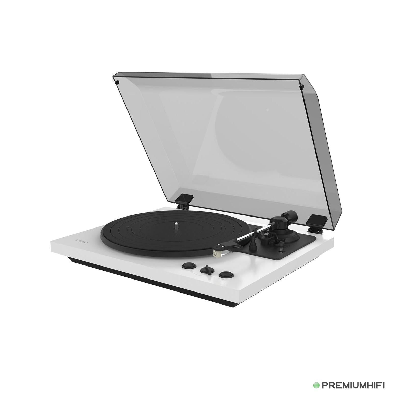 TEAC-TEAC TN-175 Full Automatic Turntable White-PremiumHIFI
