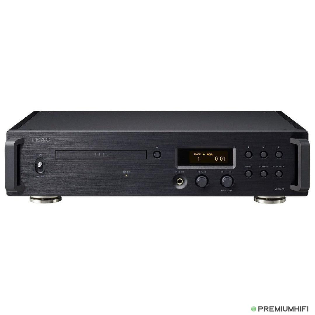 TEAC VRDS-701 CD-Player Black-🟢 PremiumHIFI audio store. We craft High Fidelity sound wherever you are
