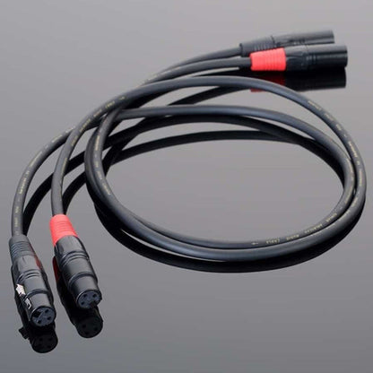 Transparent Hardwired Balanced XLR Cable-🟢 PremiumHIFI audio store