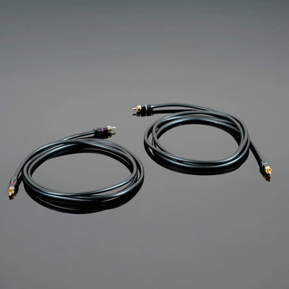 Transparent Hardwired RCA Cable-🟢 PremiumHIFI audio store