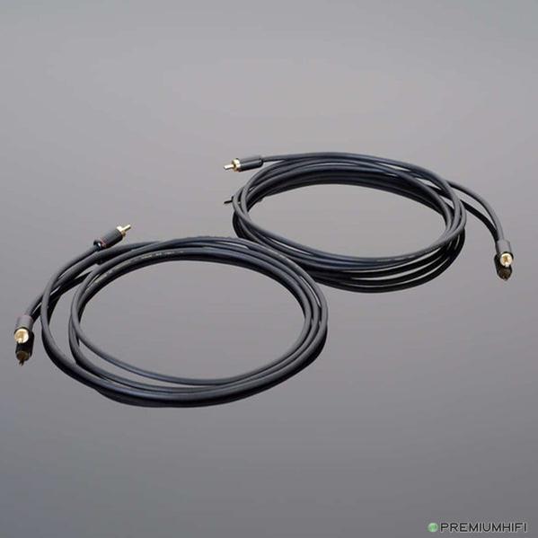 Transparent Hardwired RCA Cable-🟢 PremiumHIFI audio store