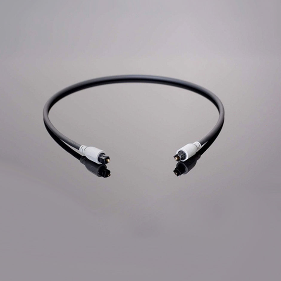 Transparent Hardwired TOSLINK Optical Cable-🟢 PremiumHIFI audio store