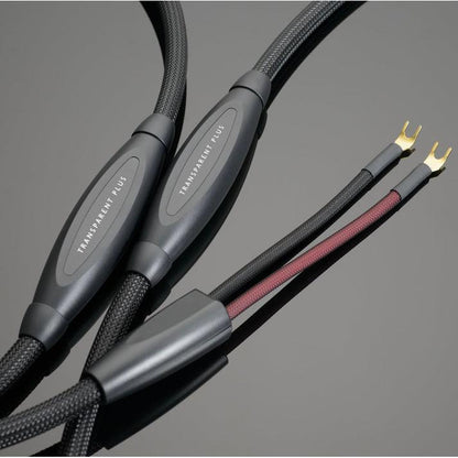 Transparent PLUS SPEAKER CABLE, 10FT-🟢 PremiumHIFI audio store