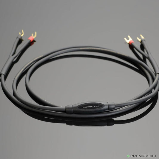 Transparent WAVE SPEAKER CABLE, 10FT-🟢 PremiumHIFI audio store
