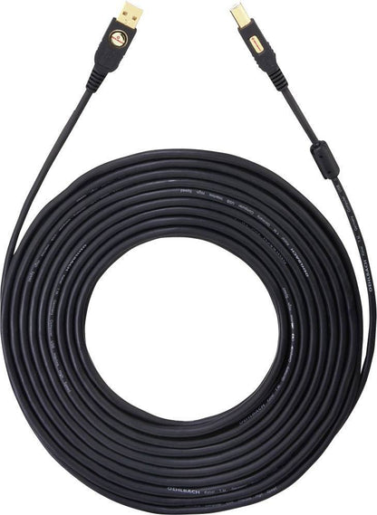 Oehlbach-USB A-B black-PremiumHIFI