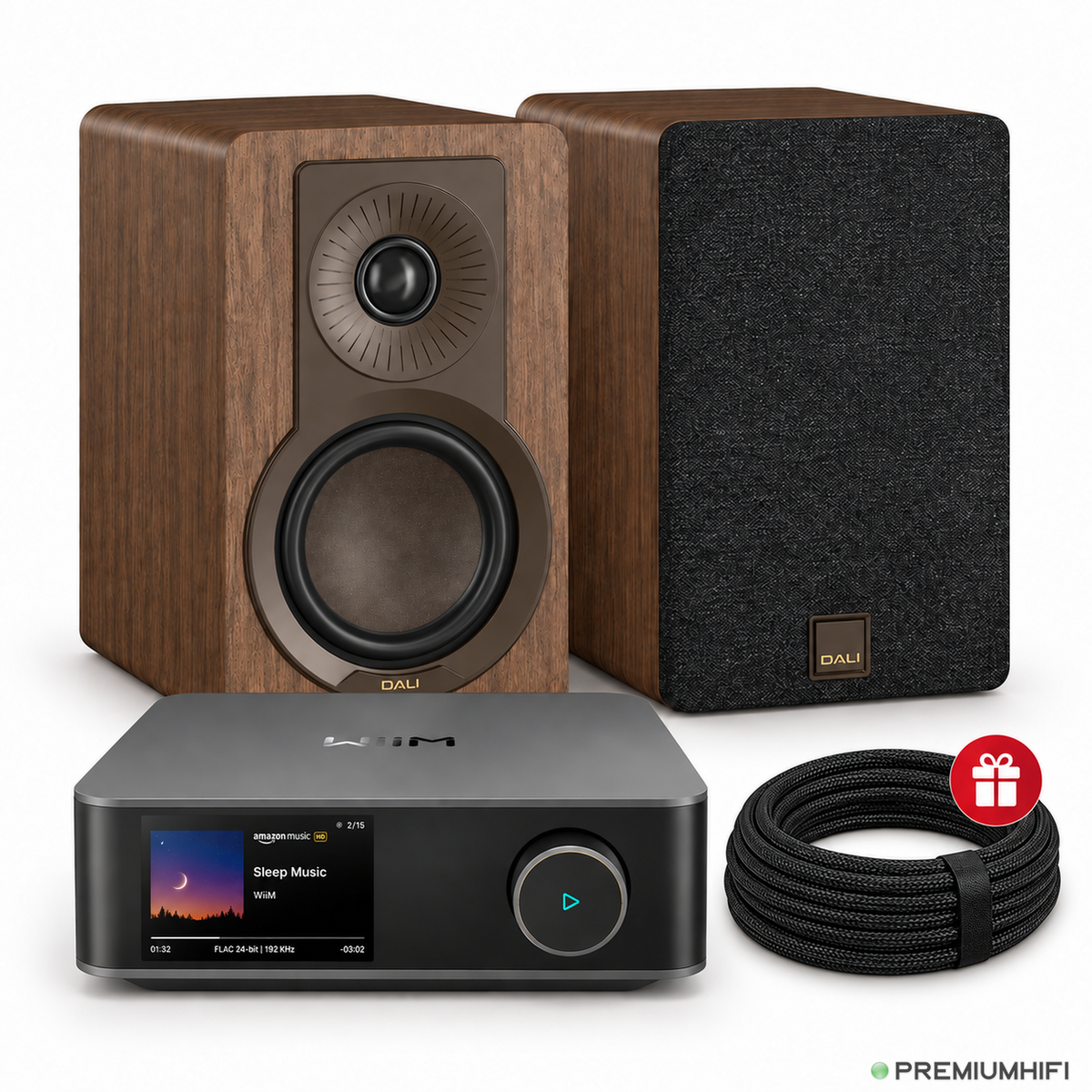WiiM Amp Ultra + DALI KUPID Pair Hi-Fi System-🟢 PremiumHIFI audio store