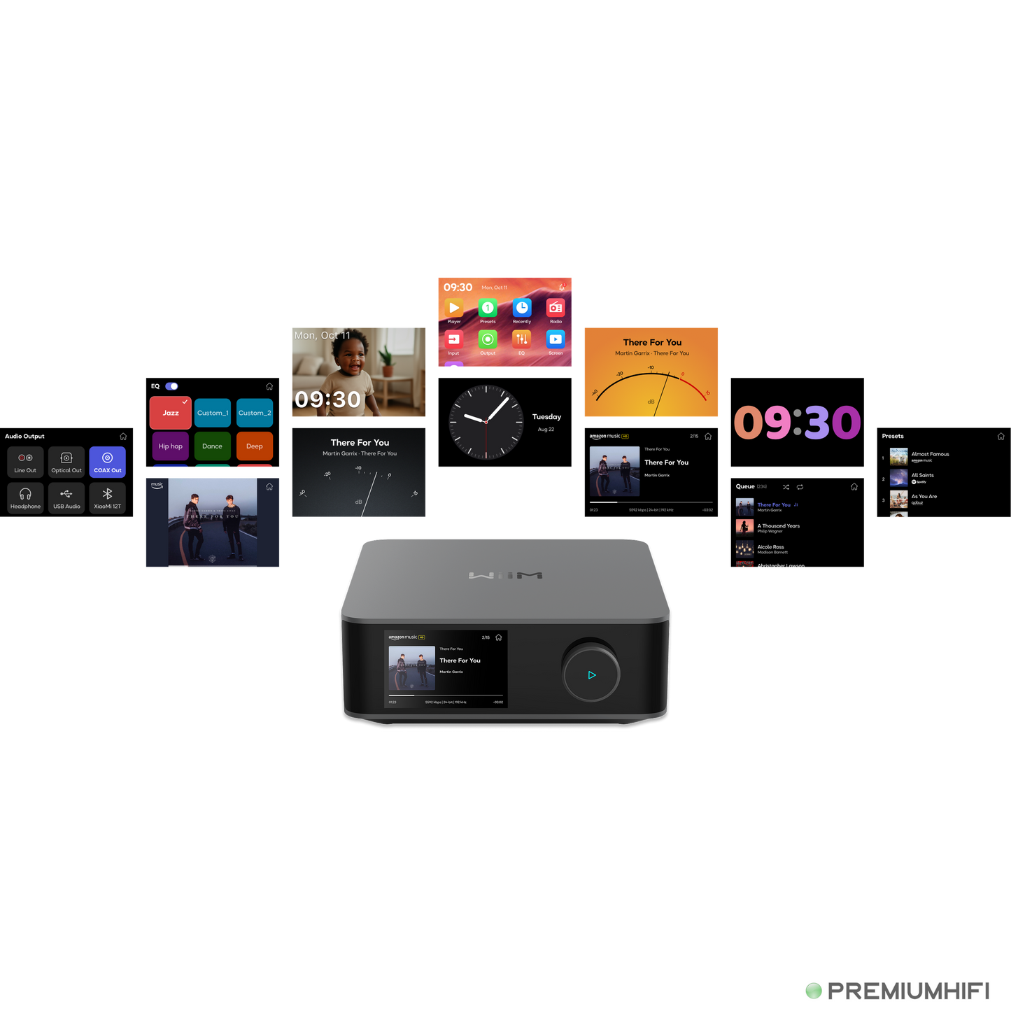 WiiM Amp Ultra – Reference Streaming Amplifier with Display