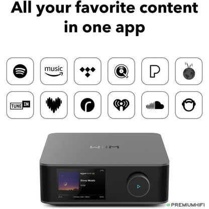 WiiM Amp Ultra – Reference Streaming Amplifier with Display