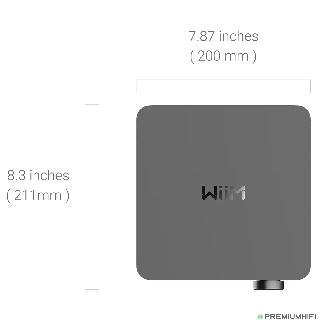 WiiM Amp Ultra – Reference Streaming Amplifier with Display