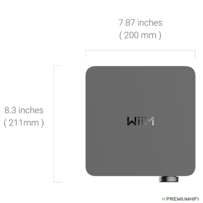 WiiM Amp Ultra – Reference Streaming Amplifier with Display