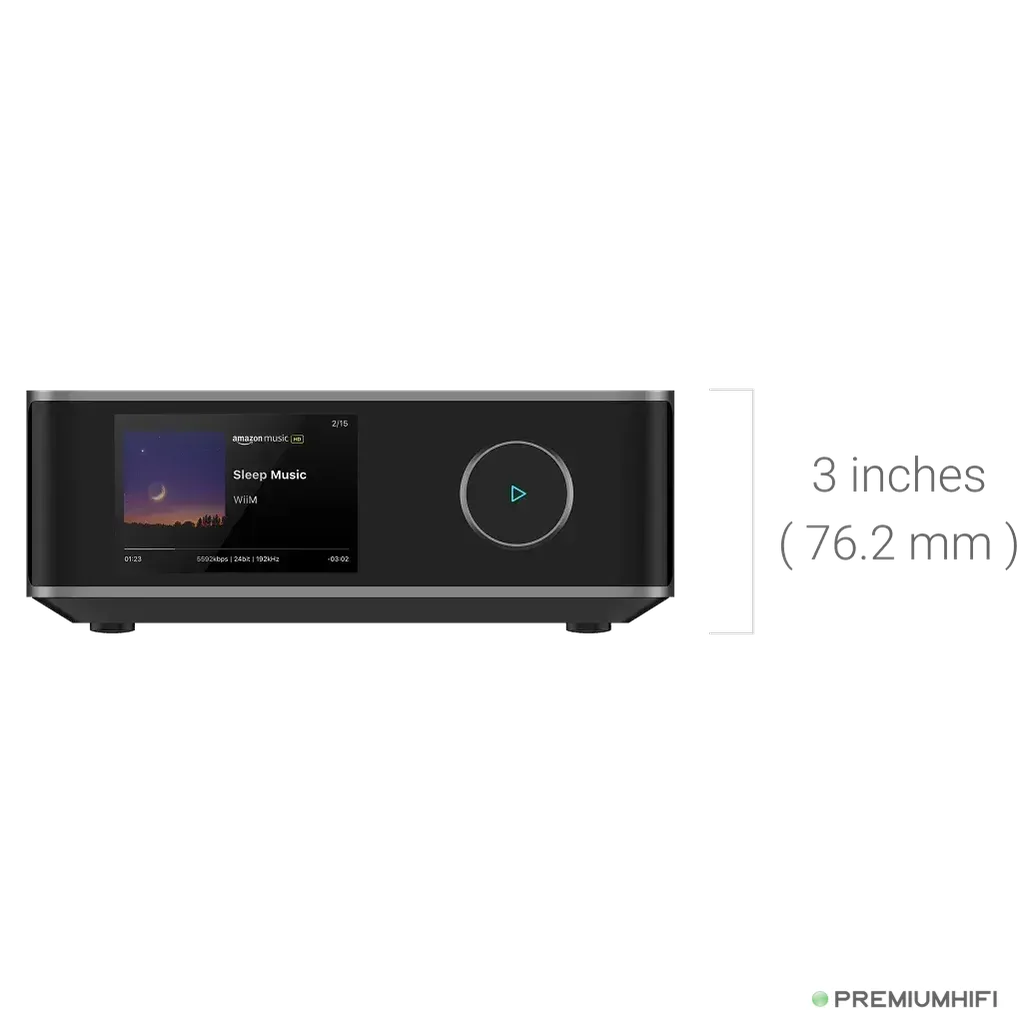 WiiM Amp Ultra – Reference Streaming Amplifier with Display