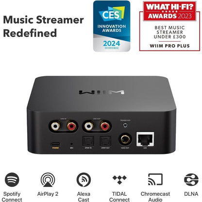 WiiM Pro Plus – Hi-Res Audio Streamer with AKM DAC