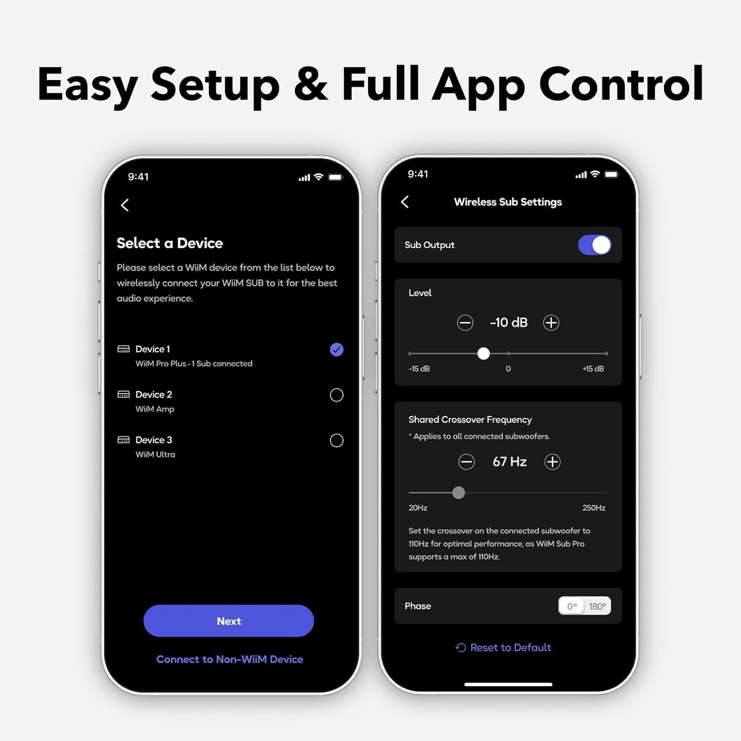 WiiM Sub Pro Wireless Smart Subwoofer-🟢 PremiumHIFI audio store