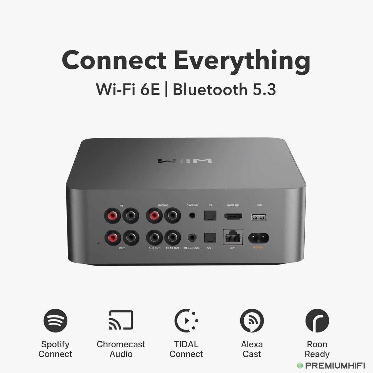WiiM Ultra – All-in-One Hi-Res Streaming DAC with Touchscreen
