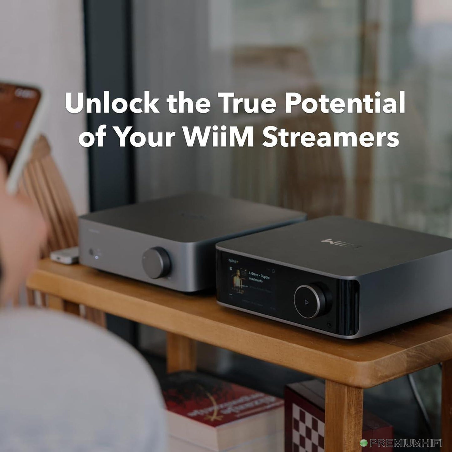 WiiM Vibelink Amp – 100W Compact Integrated Amplifier