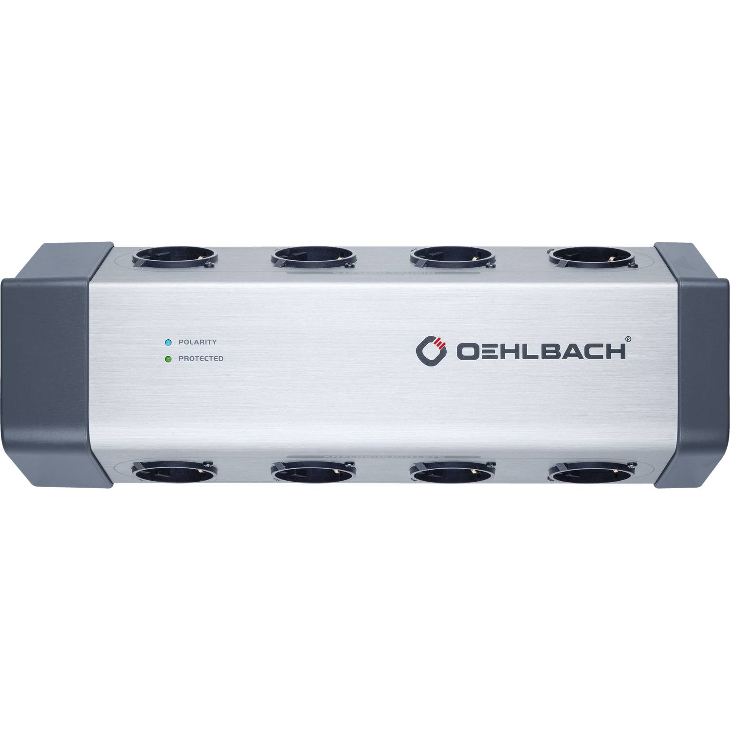 oehlbach-XXL Power Socket 908 grey-PremiumHIFI