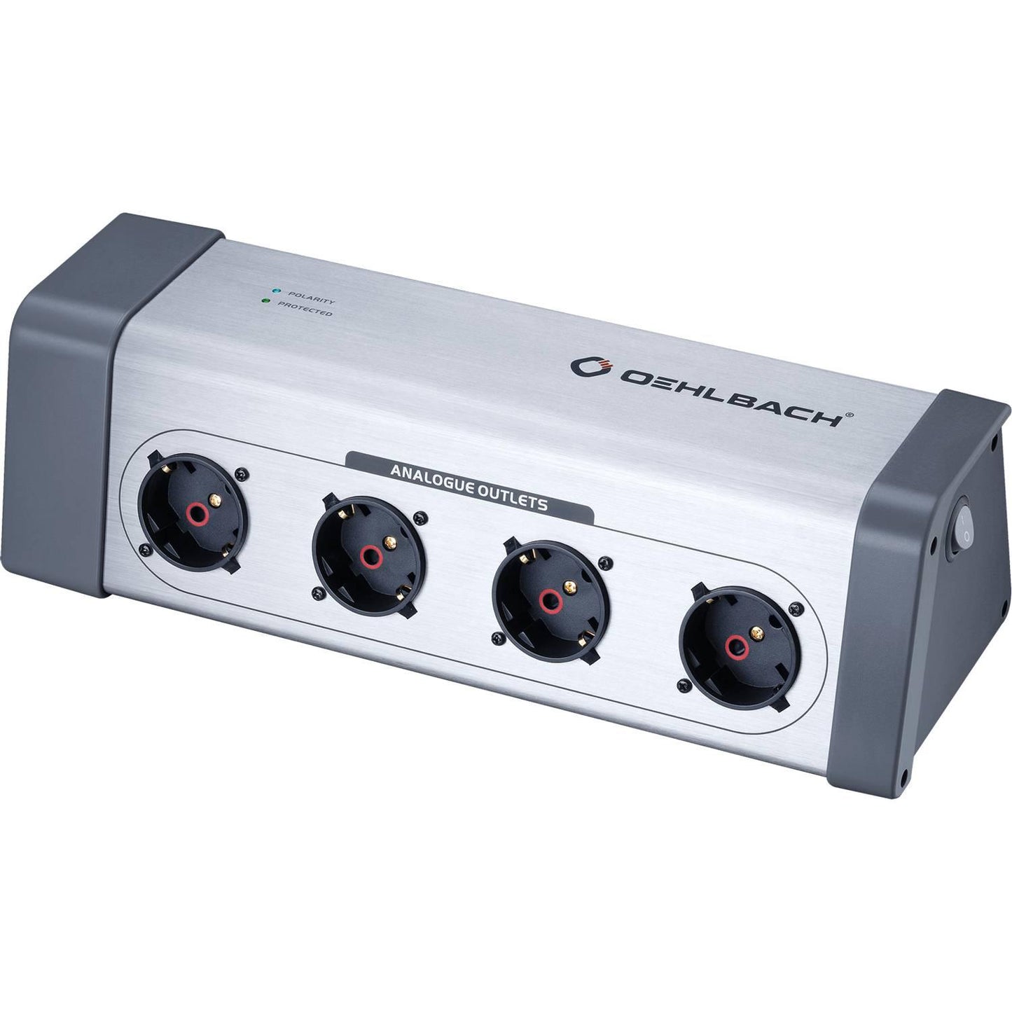 oehlbach-XXL Power Socket 908 grey-PremiumHIFI