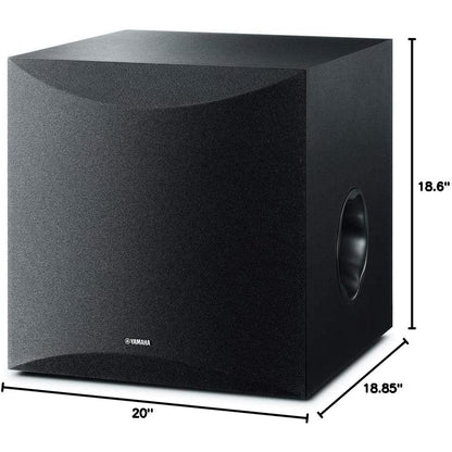 Yamaha NS-SW100 Active Subwoofer (Black)-🟢 PremiumHIFI audio store