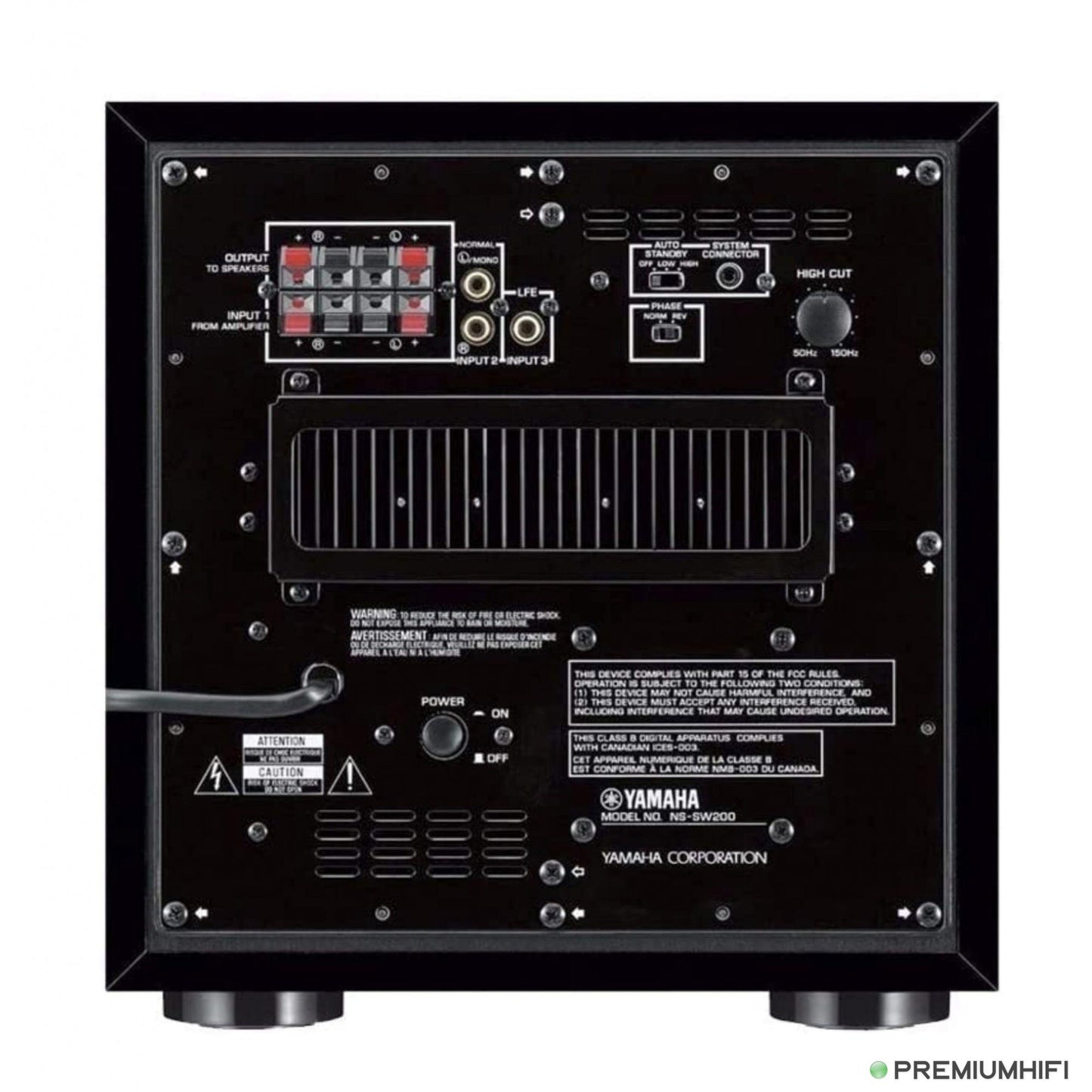 Yamaha NS-SW200 Active Subwoofer-🟢 PremiumHIFI audio store