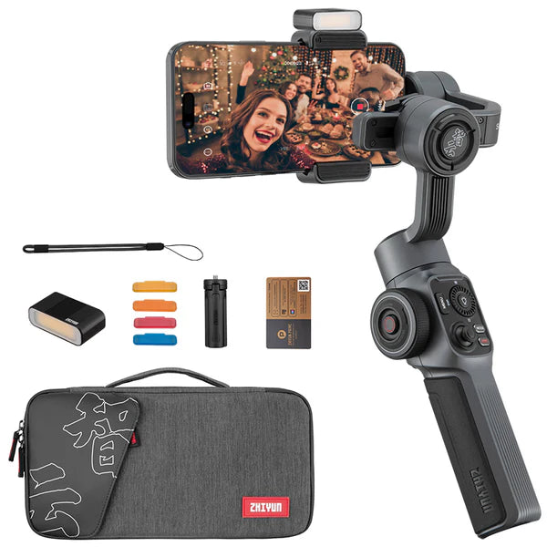 Zhiyun Smooth 5 smartphone stabilizer rent-🟢 PremiumHIFI audio store. We craft High Fidelity sound wherever you are