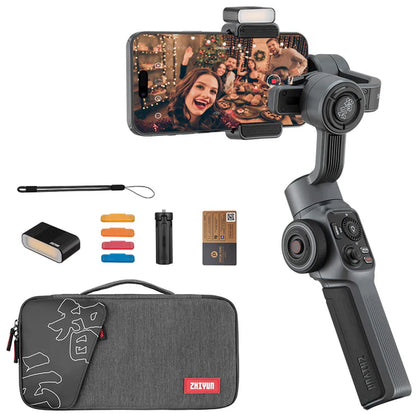 Zhiyun Smooth 5 smartphone stabilizer rent-🟢 PremiumHIFI audio store. We craft High Fidelity sound wherever you are