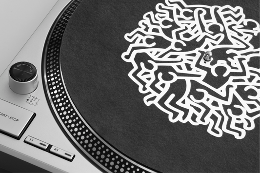 AM Anti-static Record Mat by Keith Harring-Turntable Accessories-AM-PremiumHIFI