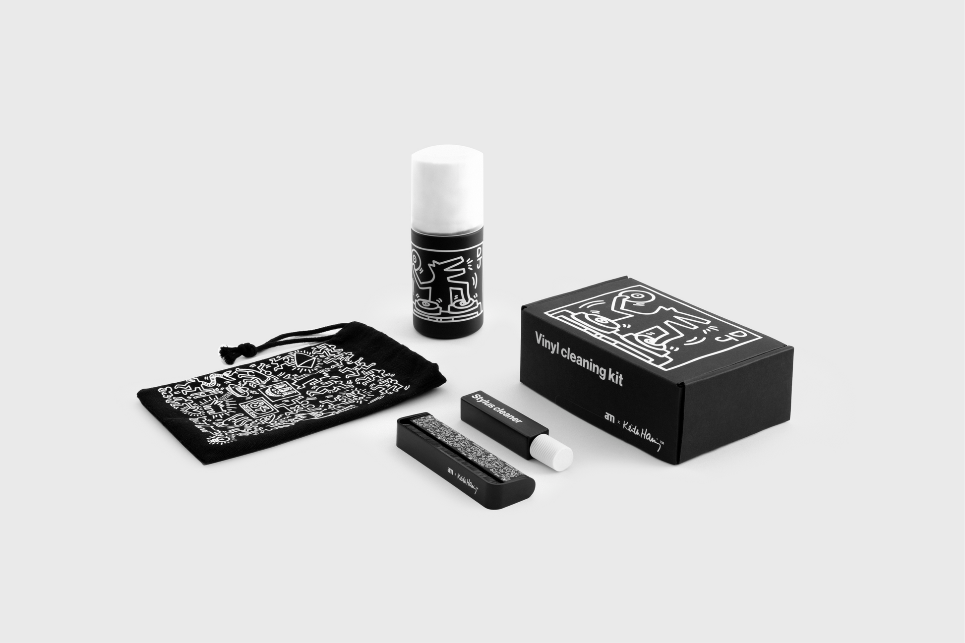 AM Vinyl Cleaning Kit by Keith Harring-Turntable Accessories-AM-PremiumHIFI