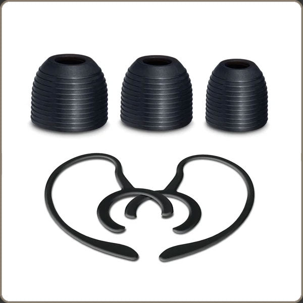 Audeze Groovy tips set 1 pair S,M,L, plus large earhooks-silicone eartips-Audeze-PremiumHIFI