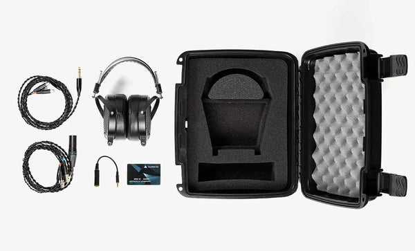 Audeze LCD-X, LF, Travel case w/1/4" & Balanced & 1/4to1/8 cables-wired-Audeze-PremiumHIFI
