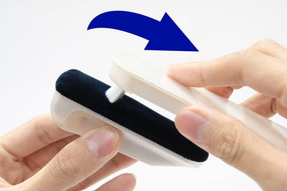 Nagaoka CL-120 Argento Velvet Record Cleaning Brush